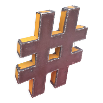 Metal hashtag