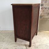 Vintage compass leg bedside cabinet