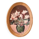 Oil on wood - medallion frame