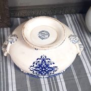 Ironstone soup tureen from the 19th century.