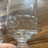 Series of four aperitif glasses