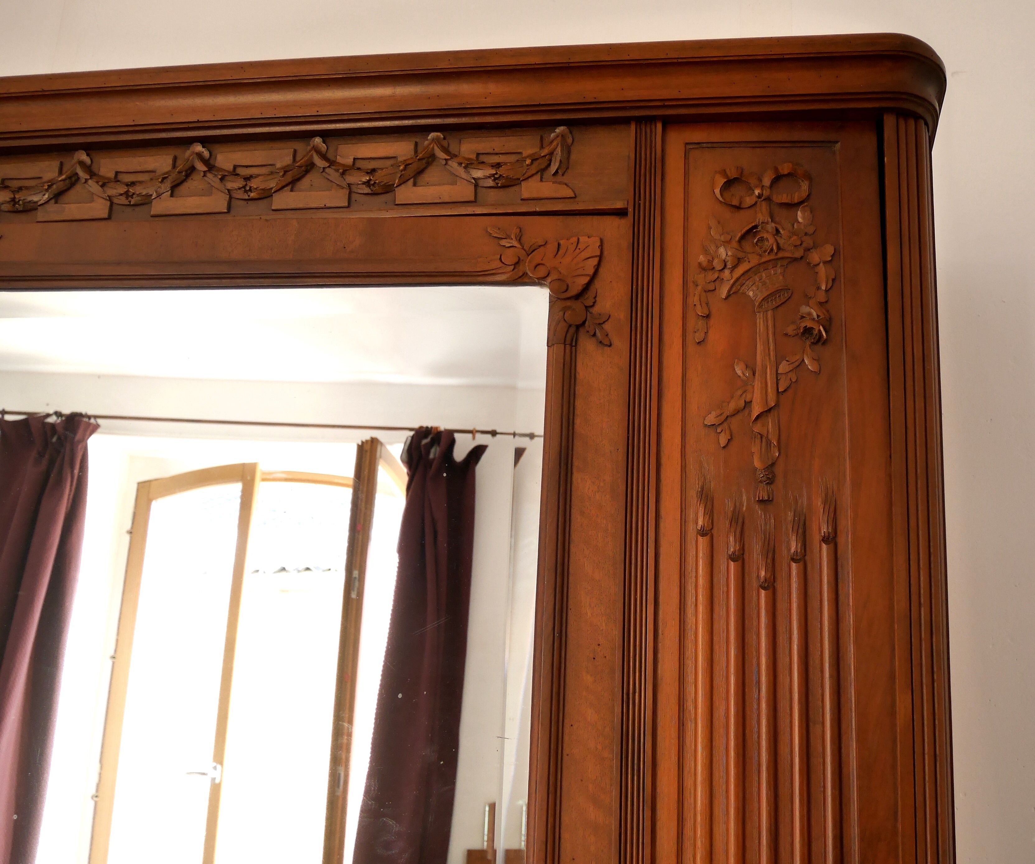 Parisian glass cabinet