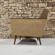 Fauteuil club pieds compas 1970