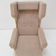 Comfortable armchair with wheels, Czechoslovakia, 1950's
