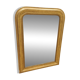 Louis Philippe gilded mirror with gold leaf - 19th century - 72 x 54 cm