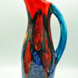 Multi-coloured pitcher by Ricard