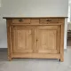Very buffet just old solid raw pine wood.