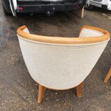 Pair of contemporary armchairs