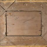 Hsp 19th century barbizon paintings "animated landscape" + frame