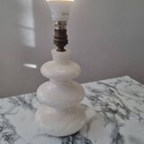 Vintage marble lamp base