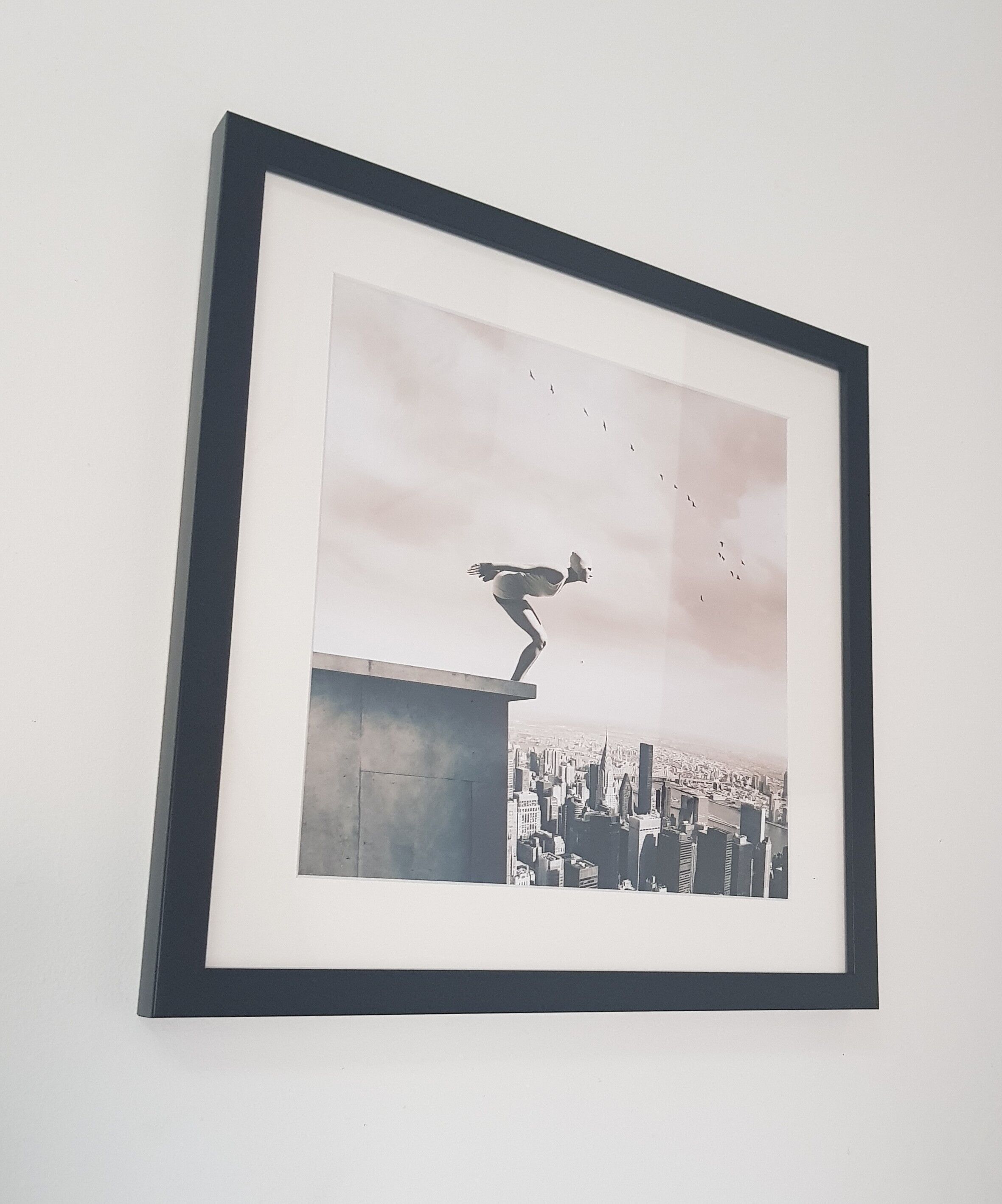 Framed screen printing