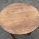 Vintage wooden round table