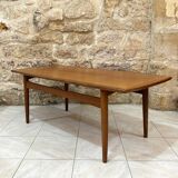 Scandinavian teak coffee table