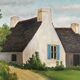 Tableau paysage breton