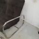 Canape set and pair of vintage 70s chrome tubular armchair