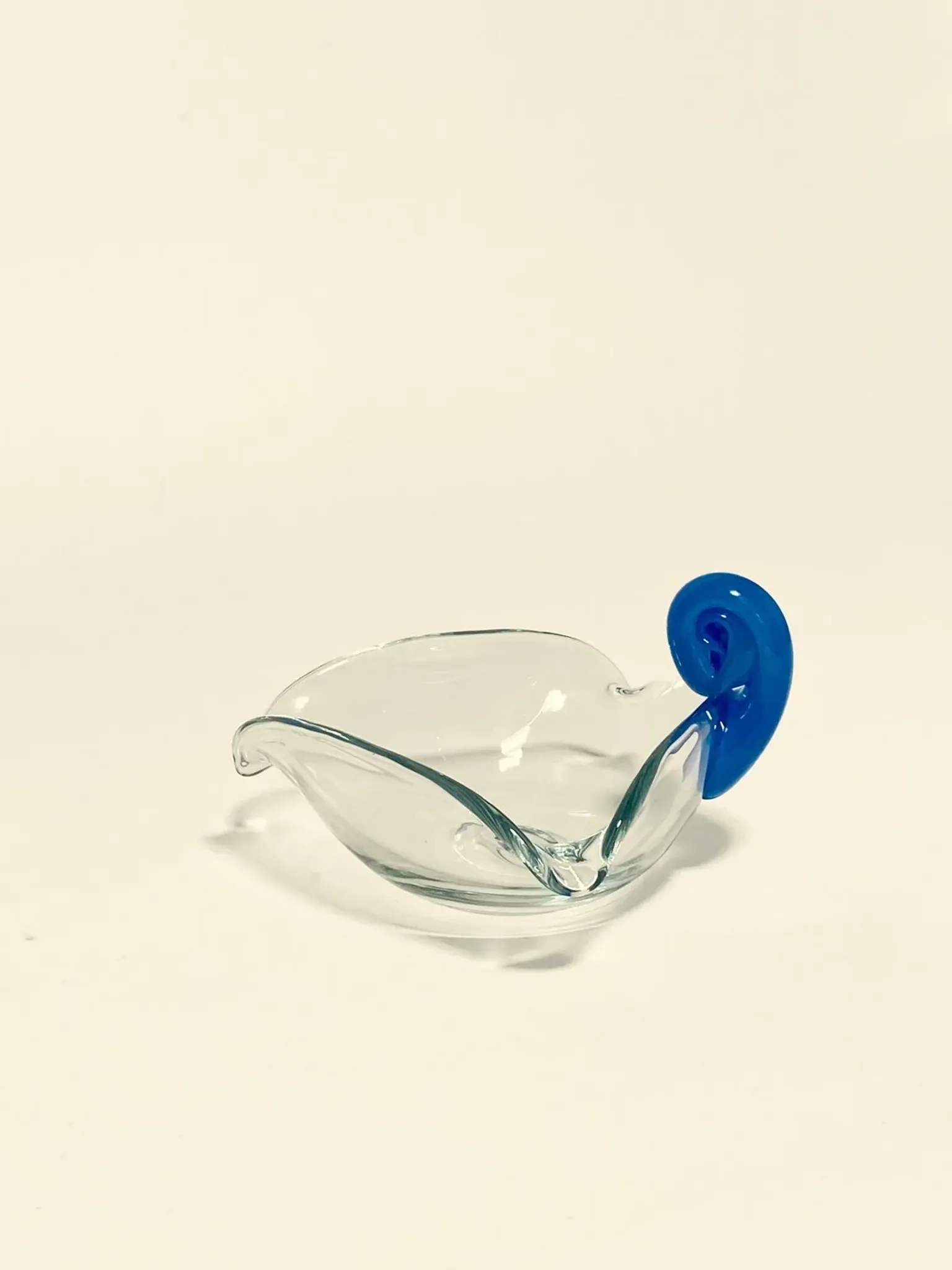 Blown glass bowl
