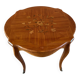 Louis xv style coffee table rosewood marquetry stamped skalski