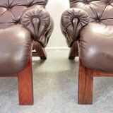 Armchairs by Odvin Rykken for Rebo 1970