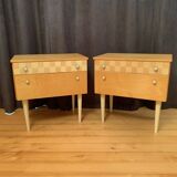 Pair of bedside tables, 1960s
