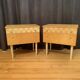 Pair of bedside tables, 1960s