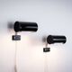 Anders Pehrson set of two wall lamps for Ateljé Lyktan 1970s Sweden