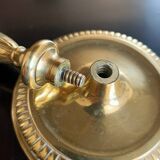 Regency period bronze candlestick