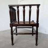 Straw chair by the fireside 1900