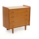 Commode vintage années 60 bois clair
