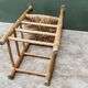 High straw chair for children