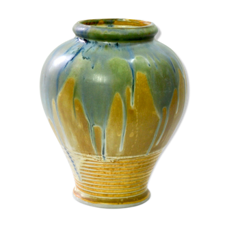 Puisaye Sandstone Flaming Sandstone Vase