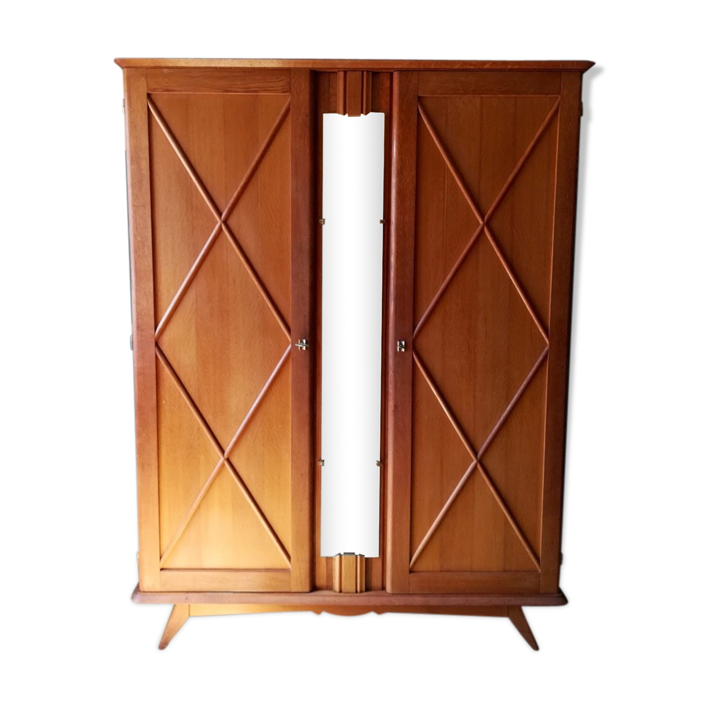 Vintage cabinet feet compass