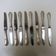 9 old stainless steel knives by Grossmann
