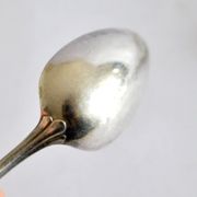 Christofle Printania Art Deco coffee spoon by Luc Lanel 13.8 cm