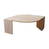 Travertine coffee table Roche Bobois