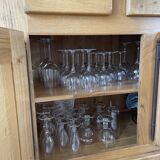 Sideboard 4 doors - 4 drawers in solid oak