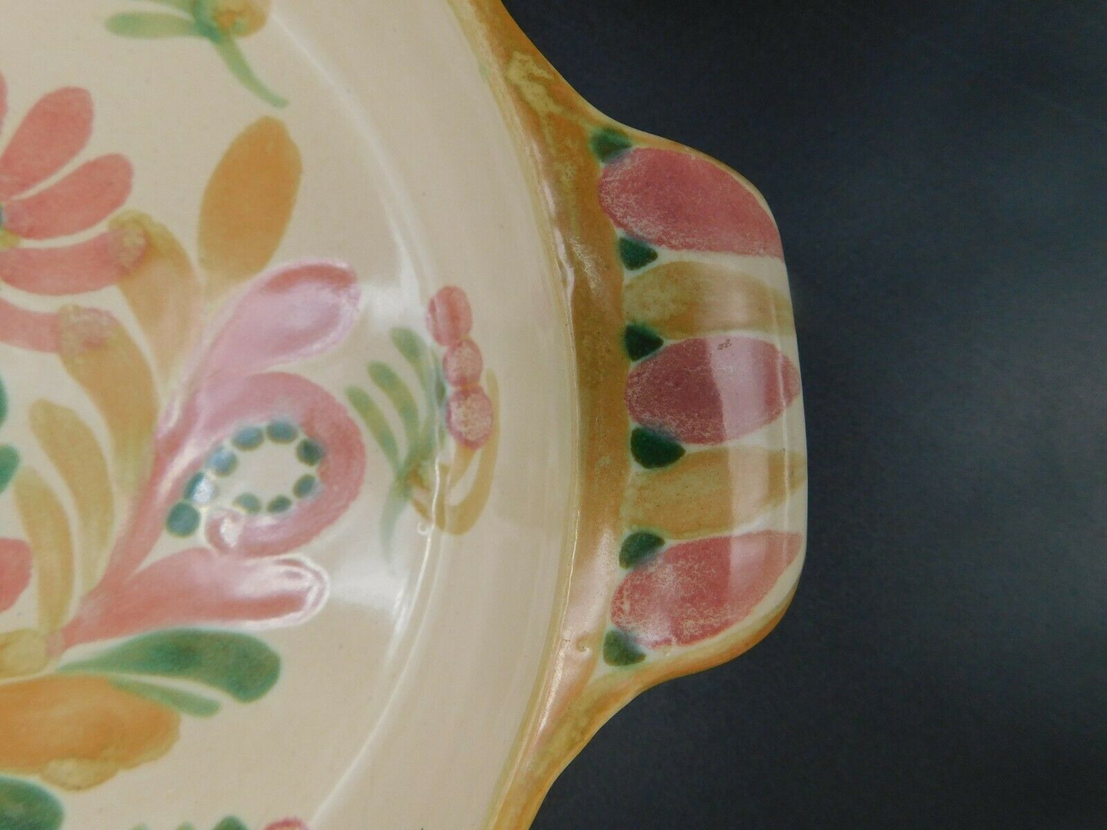HB Quimper France oven dish