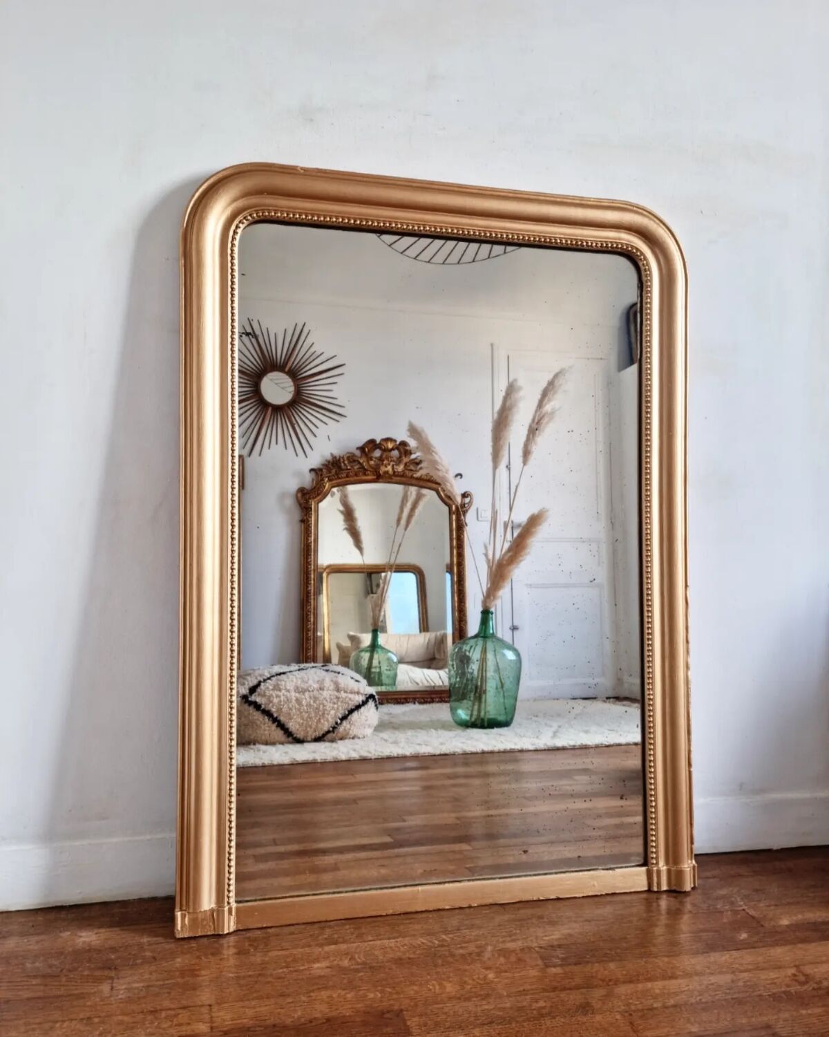 Antique mirror Louis Philippe, 130x96 cm