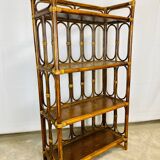 Rattan shelf