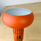 Spot lamp orange clamp 70s space age