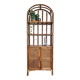 Bamboo rattan bookshelf