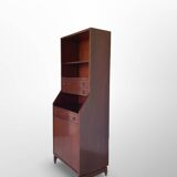 Italian wood and veneered mahogany bookcase, 1960s.