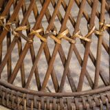 Diabolo tabouret in rattan