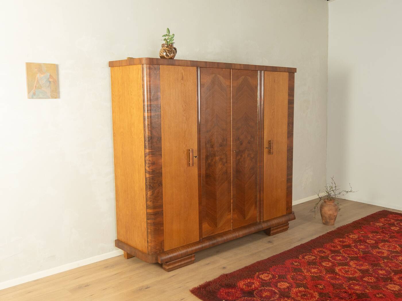 Wonderful Art Deco wardrobe from the 1920s