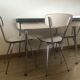 Table and its 3 Formica chairs