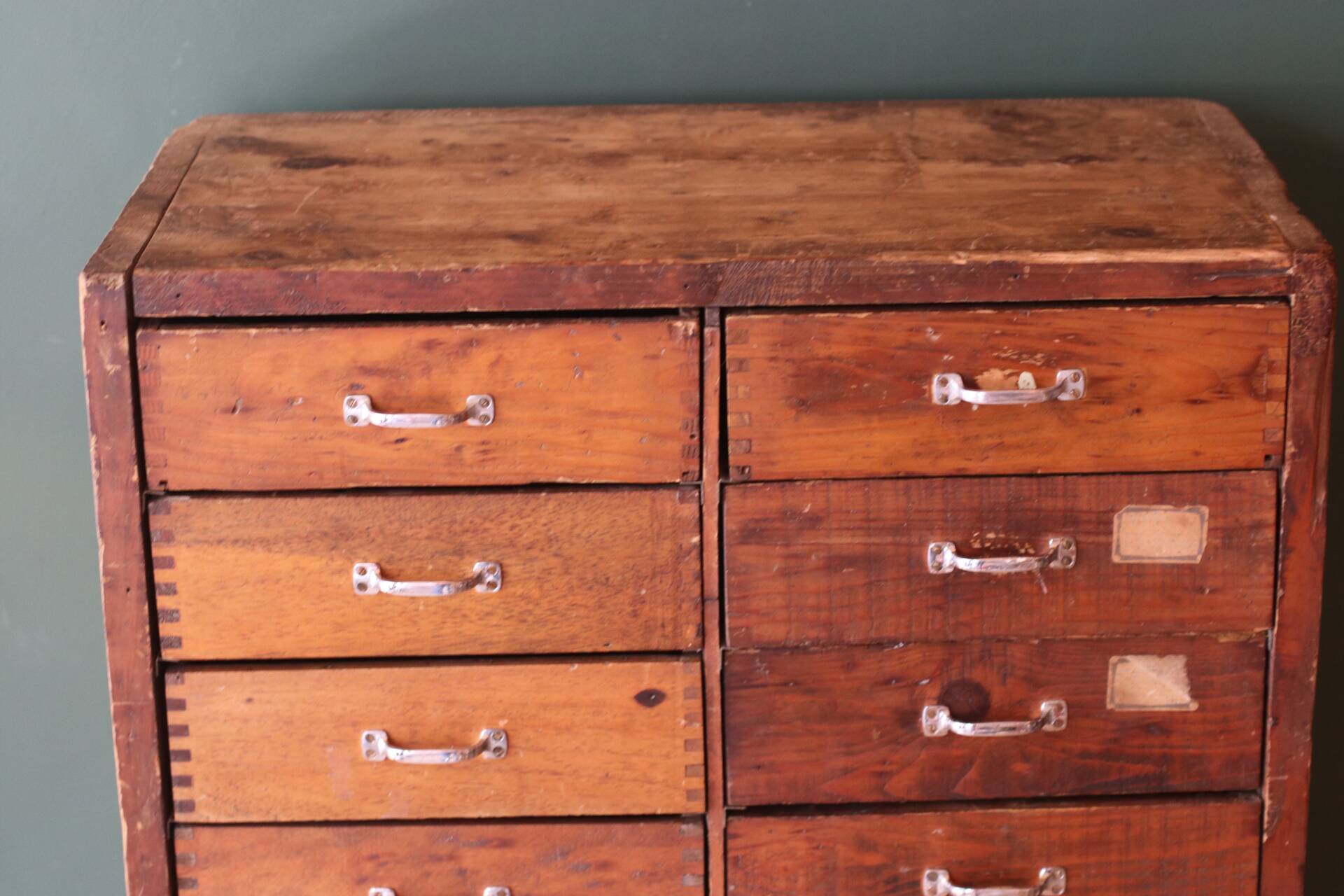 Craft cabinet with drawers
