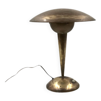 Lampe de table en laiton, Italie vers 1950