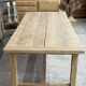 large solid oak farmhouse table