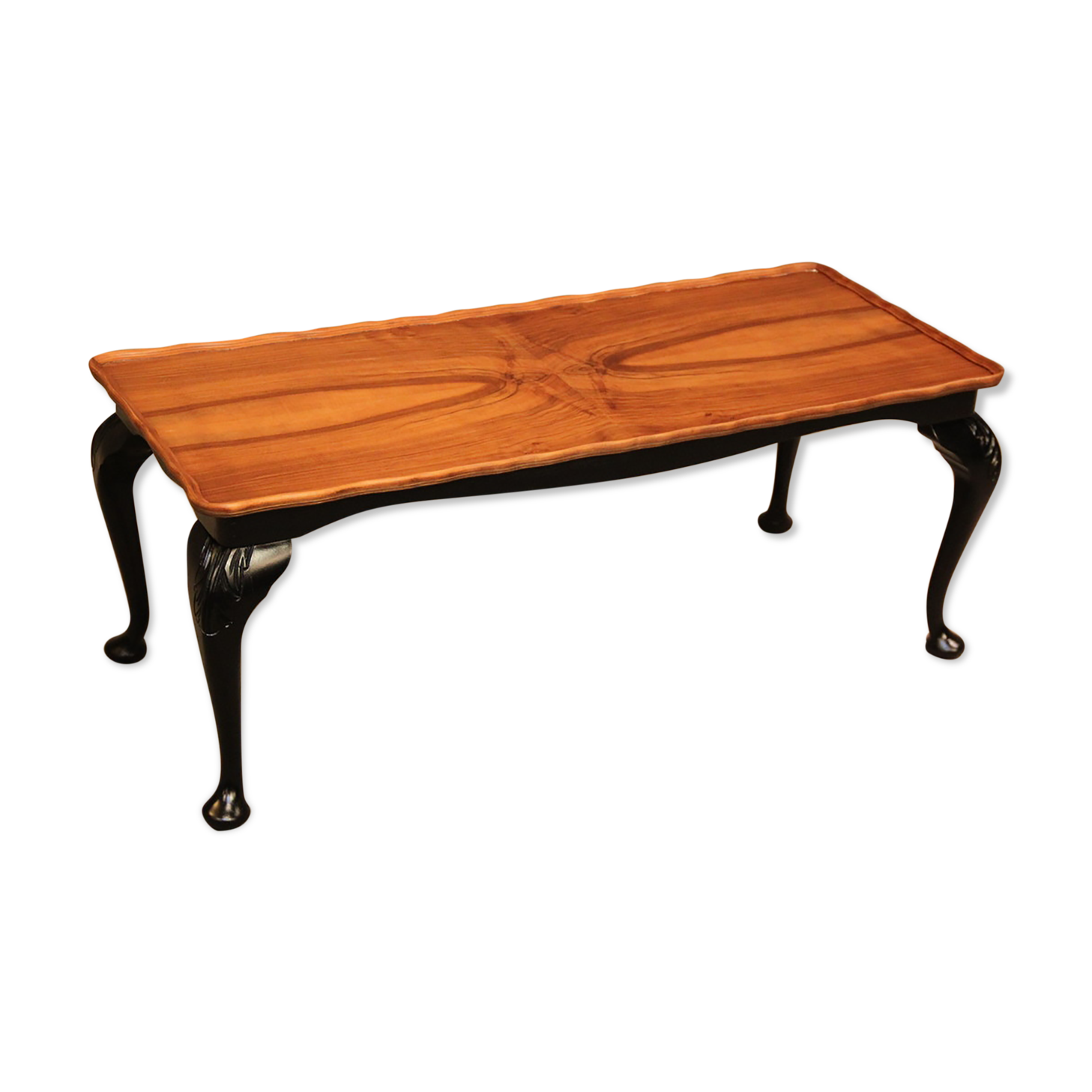 English coffee table walnut