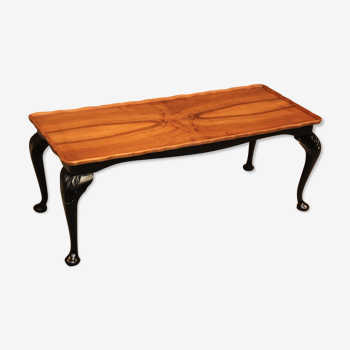 Table basse anglaise noyer