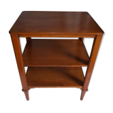 Cherry wood console side table